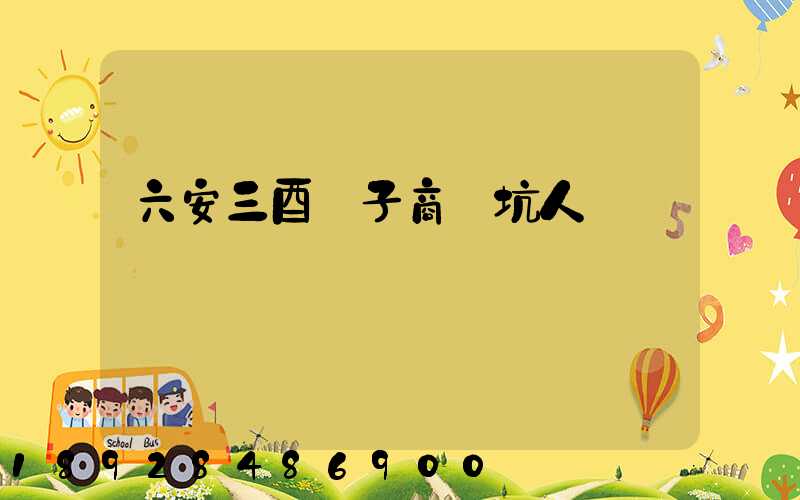 六安三酉電子商務坑人嗎