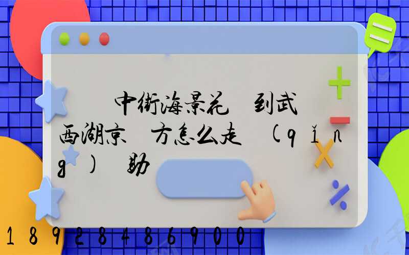 從吳中街海景花園到武漢東西湖京東方怎么走請(qǐng)幫助