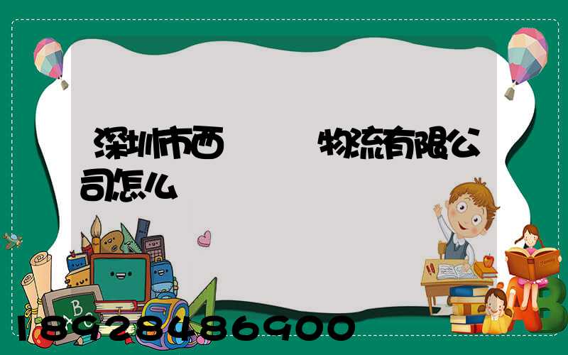 深圳市西遞國際物流有限公司怎么樣